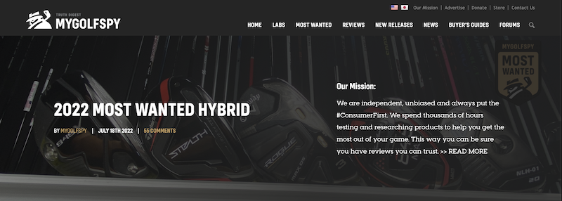 mygolfspy product page